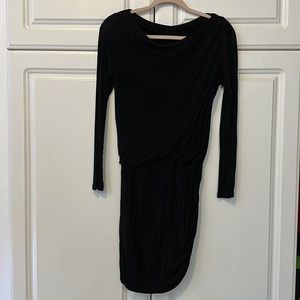 Black theory dress